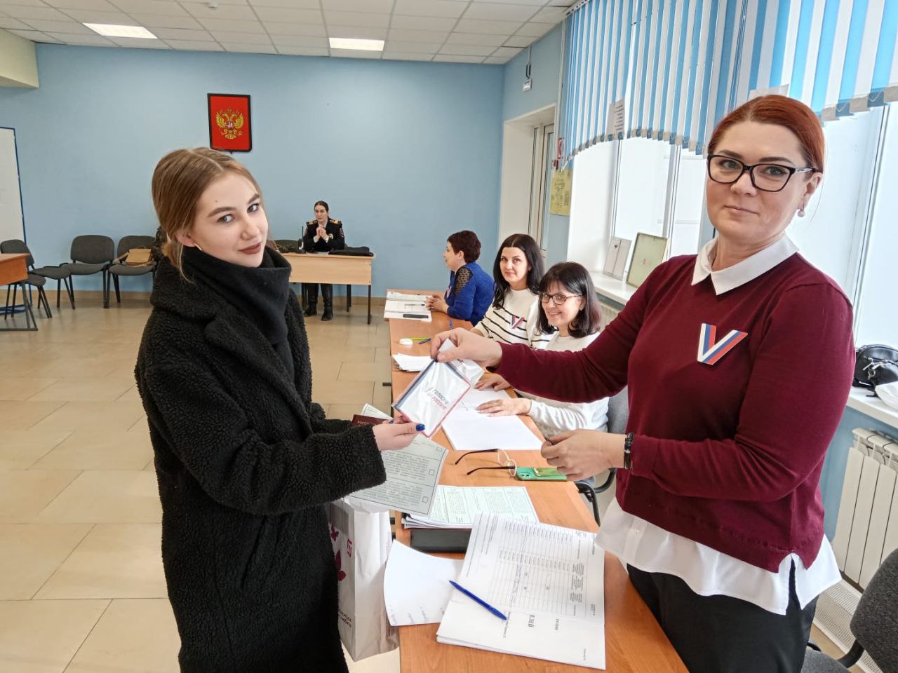 Первый день голосования на выборах Президента РФ